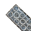 Premium 27cm Brush Blue Ring Glaze Ceramic Sashimi Plate Dishwasher Microwave Safe