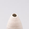 White Yuzen Pinecone Vase 10cm Decorative Mini Floral Display