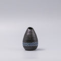 Black Wave Pinecone Vase 10cm Decorative Mini Floral Display