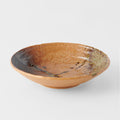 Premium 24cm Wabi Sabi Glaze Ceramic Pasta Bowl 700ml Dishwasher Microwave Safe