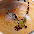 Premium Ceramic Bowl – Brown Wabi Sabi Glaze 15cm