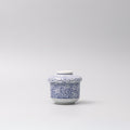 Premium 170ml Blue Paisley Glaze Chawanmushi Cup Japanese Ceramic Bowl