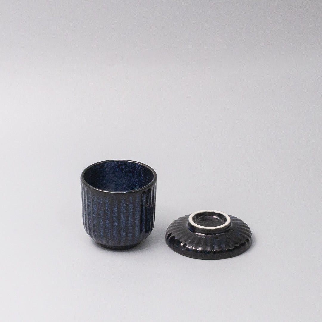 Cup Chawanmushi 170ml Indigo Blue Glaze - SuperSaverAU - view 5