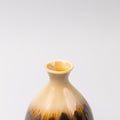Premium 300ml Black Gloss Sunflower Drip Glaze Ceramic Sake Jug Dishwasher Microwave Safe