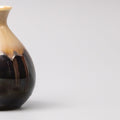 Premium 300ml Black Gloss Sunflower Drip Glaze Ceramic Sake Jug Dishwasher Microwave Safe