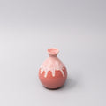 Premium 300ml Pink White Drip Glaze Ceramic Sake Jug Japanese Pourer