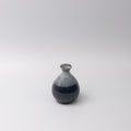 Premium Sake Jug – Dark Blue Denim Drip Glaze 300ml