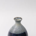 Premium Sake Jug – Dark Blue Denim Drip Glaze 300ml