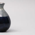 Premium Sake Jug – Dark Blue Denim Drip Glaze 300ml