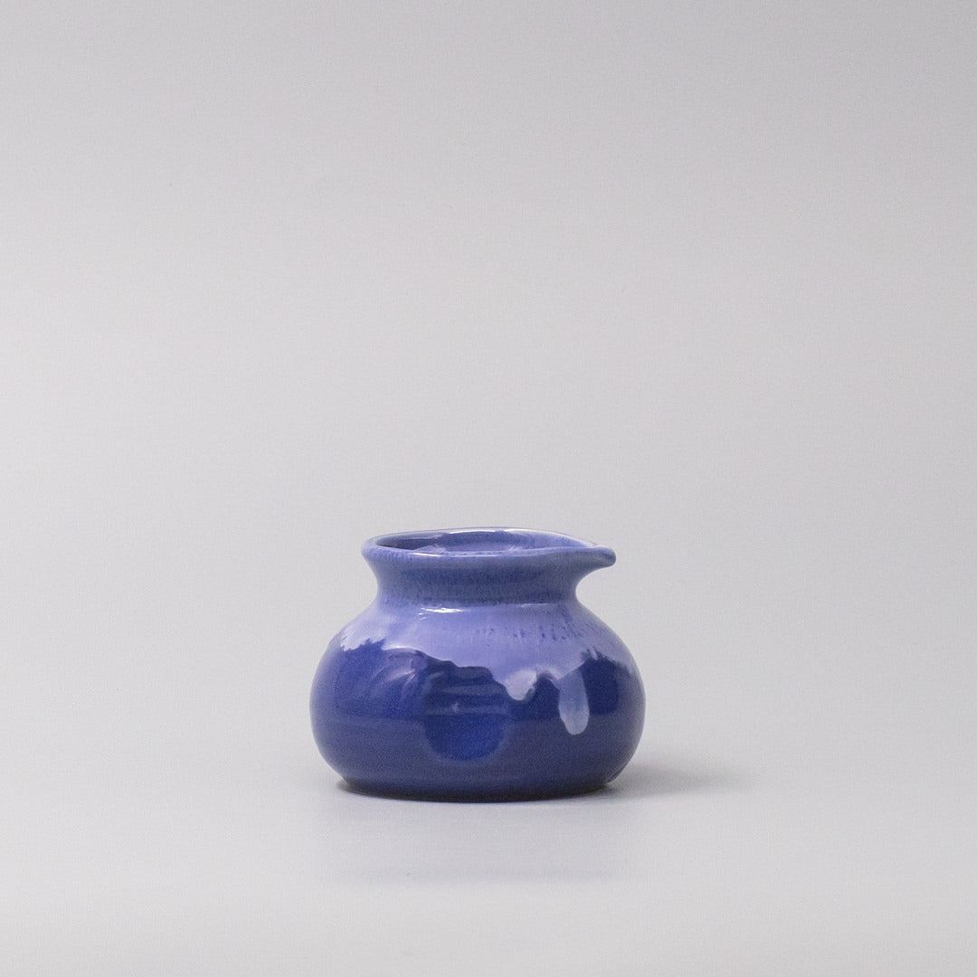 Premium Cornflower Blue & White Drip Pourer – 120ml Sauce Server