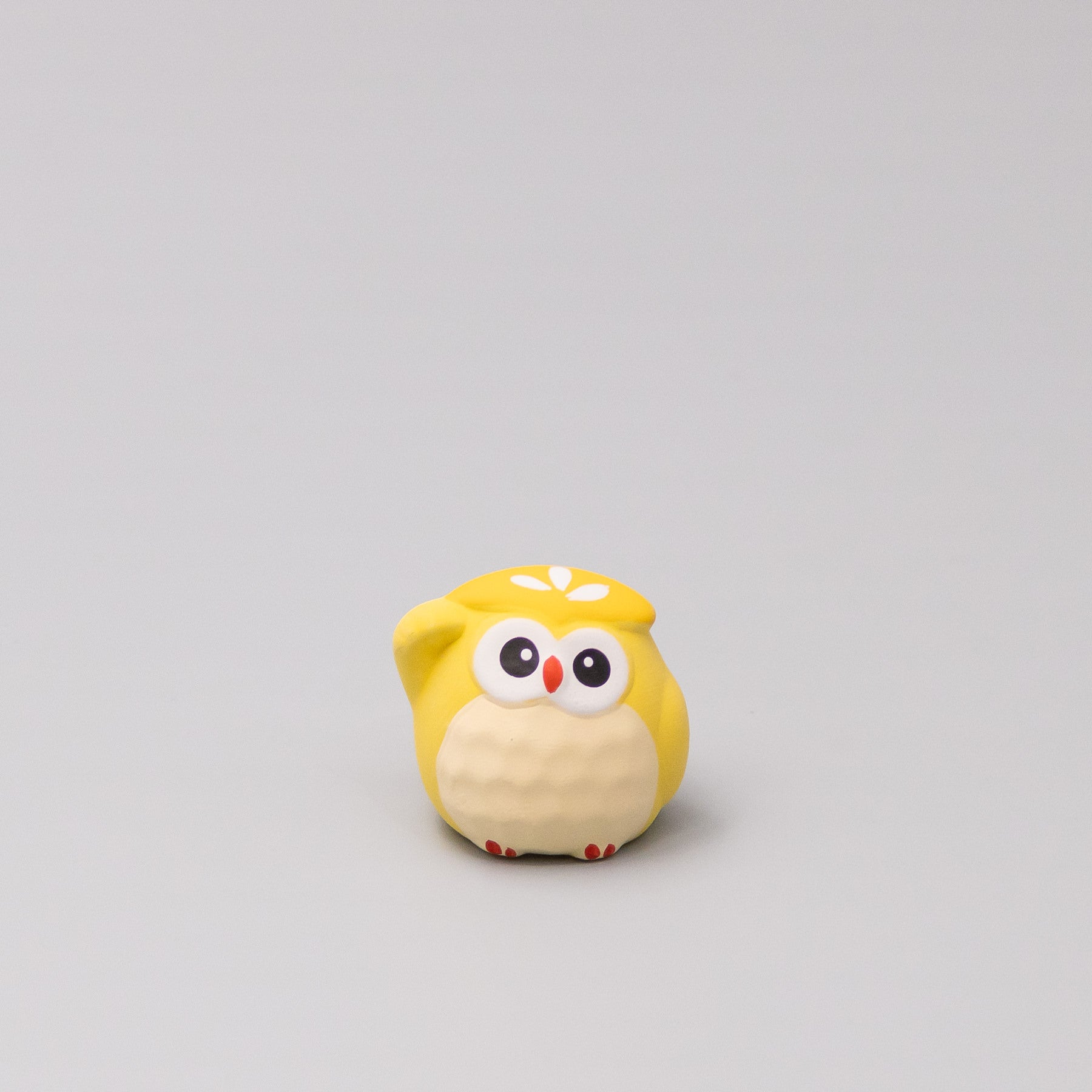 Lucky Honey Owl Okimono Ornament Set of 15 Mini 4cm Decorations
