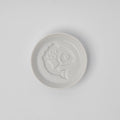 Premium 8.2cm Silhouette Fish Sauce Dish White Japanese Tableware