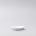 Premium 8.2cm Silhouette Fish Sauce Dish White Japanese Tableware