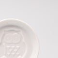 Premium 8.2cm Silhouette Owl Ceramic Sauce Dish Japanese Tableware