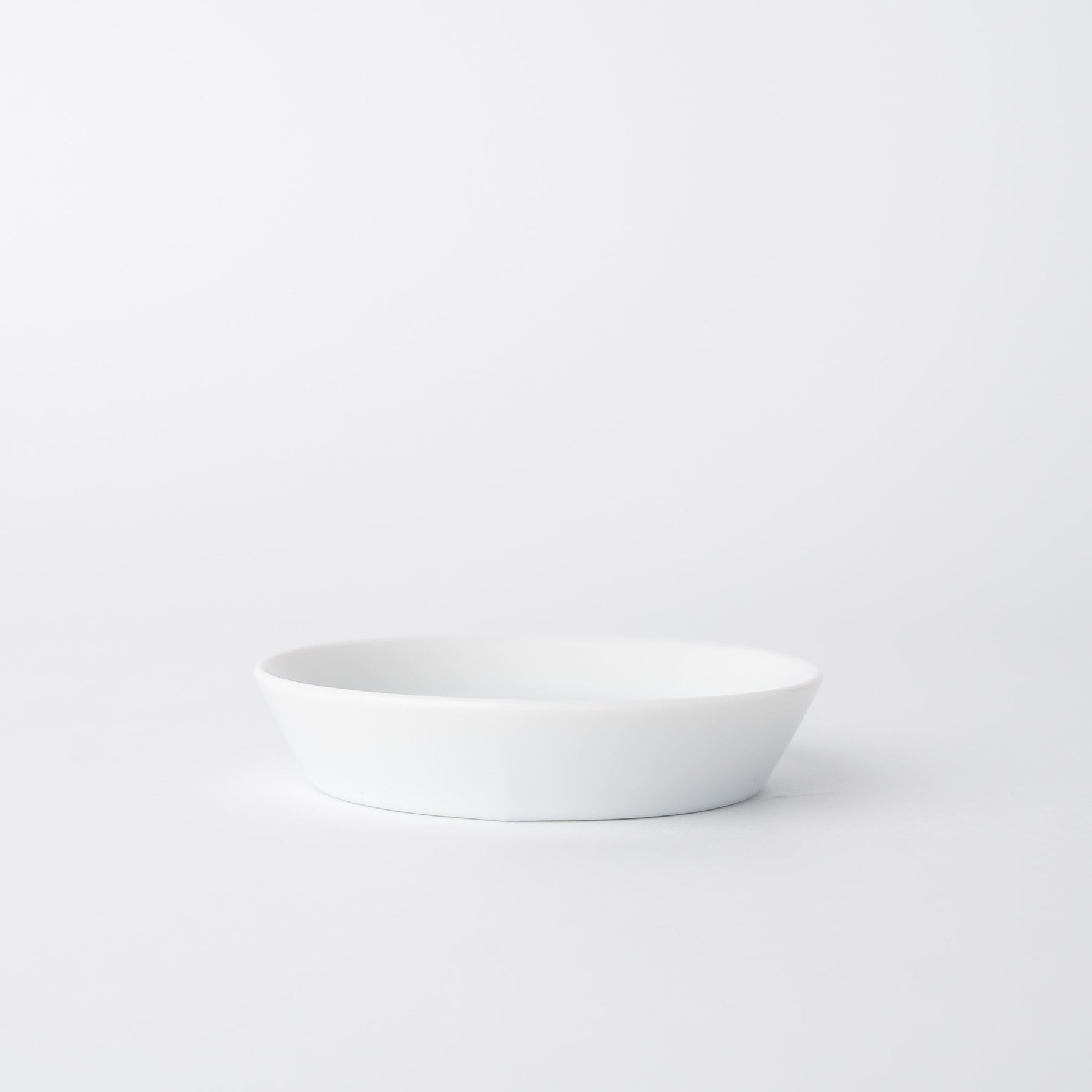 Premium 8.2cm Silhouette Crane Ceramic Sauce Dish Japanese Tableware