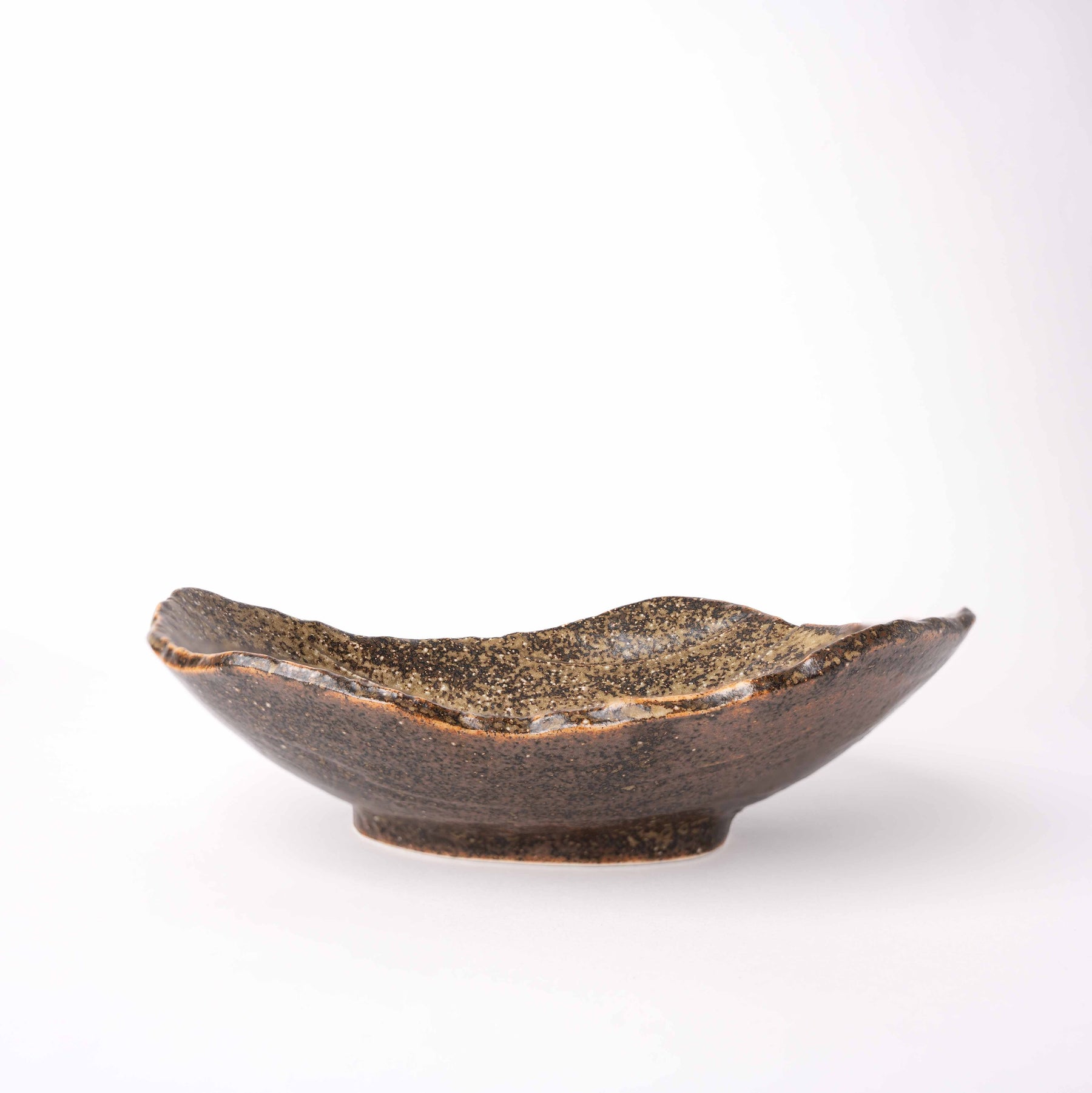 Premium Sushi Plate with Terra Glaze - 22cm