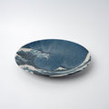 Premium Plate – Dark Blue Hokusai Great Wave Design 27.5cm