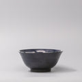 Premium Hokusai Great Wave Rice Bowl - Dark Blue, 15cm