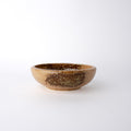 Premium Thick Edge Bowl – Brown Wabi Sabi Glaze 17cm