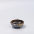 Premium Ceramic Forest Glass Bowl – Dark Green Wabi Sabi Glaze 12cm