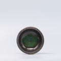 Premium Ceramic Forest Glass Bowl – Dark Green Wabi Sabi Glaze 12cm