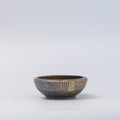Premium Ceramic Forest Glass Bowl – Dark Green Wabi Sabi Glaze 12cm