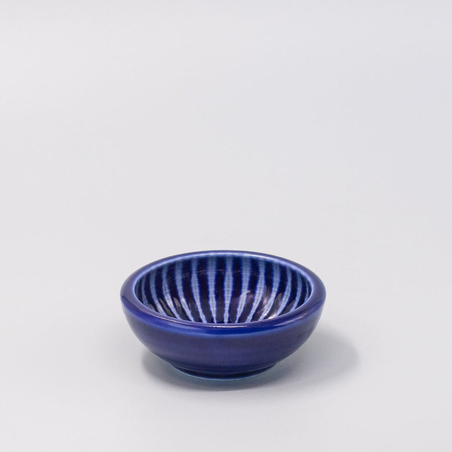 Premium 12cm Focus Blue Glaze Ceramic Bowl Dishwasher Microwave Safe