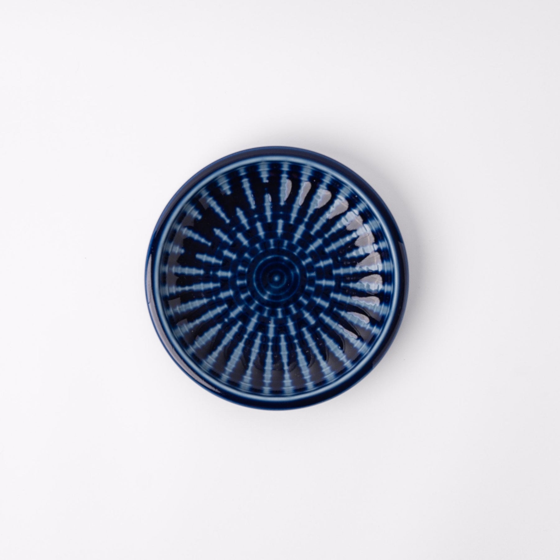 Premium 12cm Focus Indigo Glaze Ceramic Saucer Dishwasher Microwave Safe