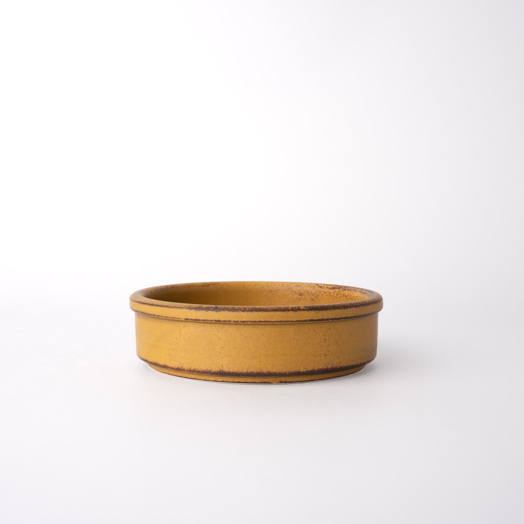 Premium Ceramic High-Sided Oven Dish – Yellow Donabe 13cm