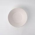 Premium Bowl – White Shinogi White Wash Glaze 21cm