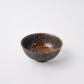Premium 12cm Craft Rust Glaze Ceramic Open Bowl Food Safe Tableware