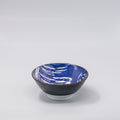 Premium 17.5cm Blue Fuji Design Udon Bowl 800ml Dishwasher Microwave Safe