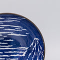 Premium 17.5cm Blue Fuji Design Udon Bowl 800ml Dishwasher Microwave Safe