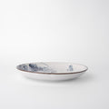 Premium Hokusai Great Wave Plate - Blue, 21.5cm