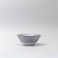 Premium Udon Bowl – Light Brown Chrysanthemum Design 17.5cm