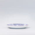 Premium Plate with Thatched Navy Design - 18cm