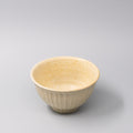 Premium Bowl – Beige Shinogi Oatmeal Glaze 15.5cm