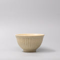 Premium Bowl – Beige Shinogi Oatmeal Glaze 15.5cm