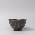 Shinogi Moss Black Glaze 15.5cm Bowl Dishwasher Microwave Safe