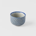 Premium Sake Cup – Blue Shibori Design 30ml