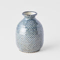 Premium Sake Jug – Blue Shibori Pattern 300ml