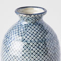 Premium Sake Jug – Blue Shibori Pattern 300ml