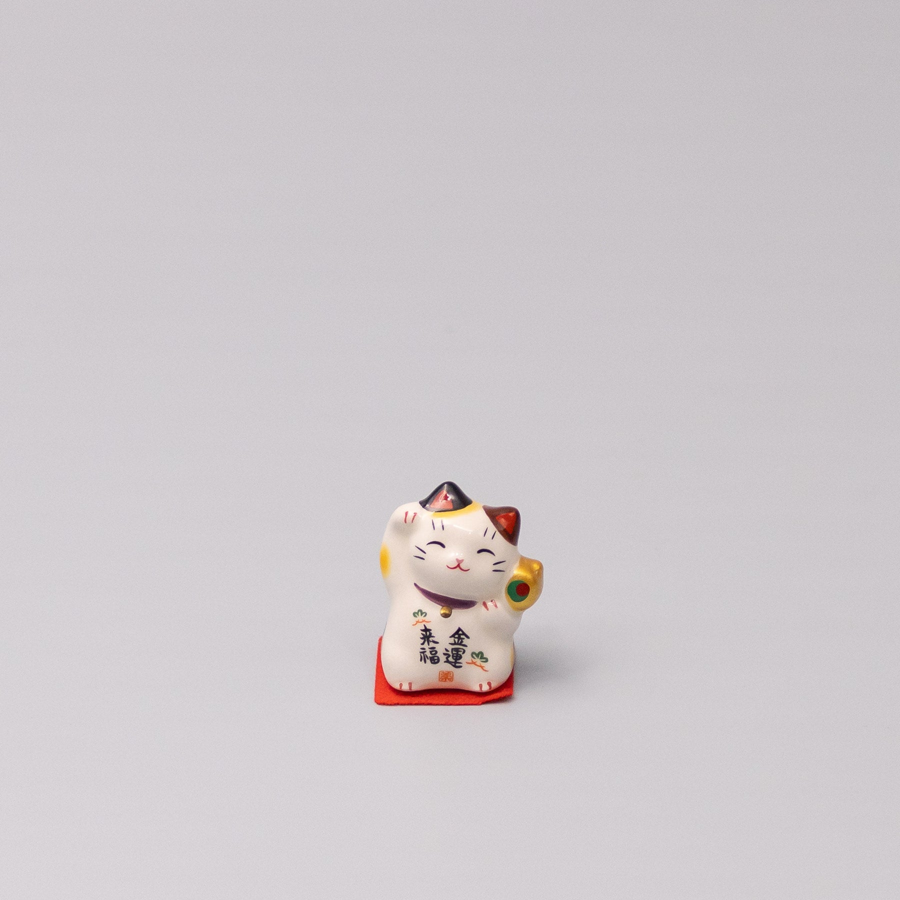 Premium Okimono Wealth Fortune Cat