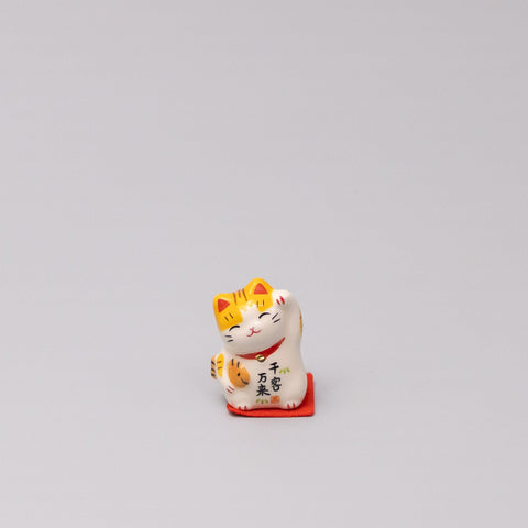 Premium Okimono Business Prosperity Cat Set - 24 Pieces