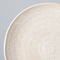 Premium 24cm White Fade Glaze Ceramic Dinner Plate Dishwasher Microwave Safe