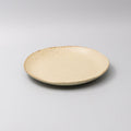 Premium 24cm Sand Fade Glaze Organic Ceramic Dinner Plate Dishwasher Microwave Safe