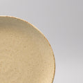 Premium 24cm Sand Fade Glaze Organic Ceramic Dinner Plate Dishwasher Microwave Safe