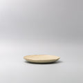 Premium 24cm Sand Fade Glaze Organic Ceramic Dinner Plate Dishwasher Microwave Safe