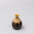 Premium 180ml Black Gloss Sunflower Drip Glaze Ceramic Sake Jug