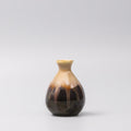 Premium 180ml Black Gloss Sunflower Drip Glaze Ceramic Sake Jug